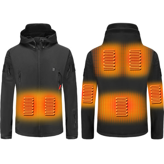 Smart Usb Charging Self-Heating Windproof Jacket