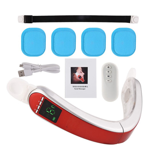 Infrared LED Light Photon Therapy V-Shape Slimming Face Massager